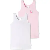 Schiesser Maillot de corps rose / rose clair / blanc