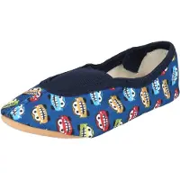 Beck Pantoufle 'Buzzer' bleu roi / bleu clair / moutarde / kiwi / rouge