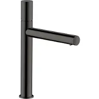 Axor Uno 200 robinet de lavabo rehaussé Brushed Black Chrome