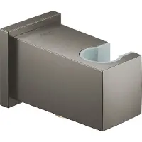 GROHE Euphoria Cube coude d’alimentation mural avec support mural brushed hard graphite 26370al0