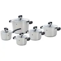 BK Conical Cool Batterie de cuisine Verre 5 pièces