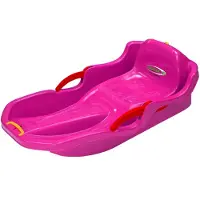 Jamara Snow Play Bob Comfort 80 cm rose avec frein