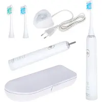 Camry Brosse à dents Sonic CR 2173 Rechargeable, Pour adultes, Nombre de têtes de brosse incluses 2, Nombre de modes de brossage 3, Technologie Sonic, Blanc