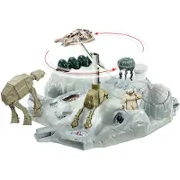 Hot Wheels Star Wars Hoth Echo Base Battle Play set