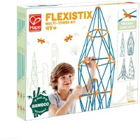 Hape Flexistick Kit With Various Towers Construction Games Multicolore Enfants