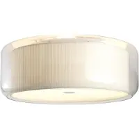 Marset Plafonnier , Mercer C, dimmable, Beige, Salon / séjour, Verre, Design