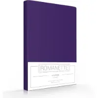 Romanette Taies d'Oreiller Romanette Mauve (Coton) (Set de 2)