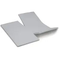 Cinderella Drap-Housse Split Topper Hoeslaken Cinderella Light Grey (Jersey)-180 x 200/210 cm
