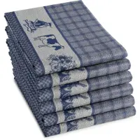 DDDDD Essuie-Main DDDDD Dutchie Bleu (Lot de 6)