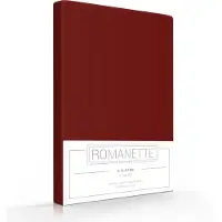 Romanette Taies d'Oreiller Romanette Rouge Bordeaux (Coton) (Set de 2)