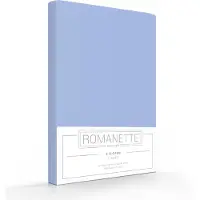 Romanette Taies d'Oreiller Romanette Bleu Clair (Coton) (Set de 2)