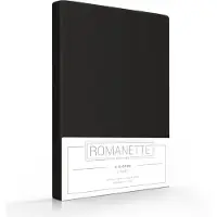 Romanette Taies d'Oreiller Romanette Noir (Coton) (Set de 2)