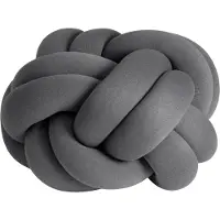 Design House Stockholm Knot Cushion Ottoman Grey