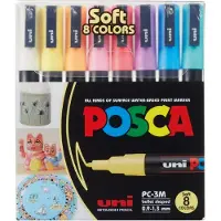Posca Pc3m-fine Tip Marker Pen Multicolore Enfants
