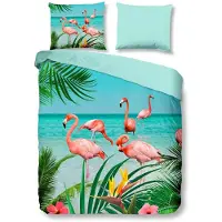 Muller Textil Housse de couette FLAMINGO 240x200/220 cm