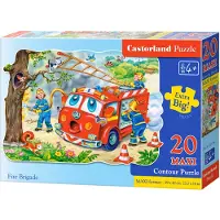 Castorland Puzzle 20 pièces MAXI Pompiers 02146