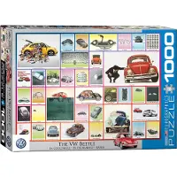 Eurographics Puzzle VW Beetle - La Coccinelle - 1000 pièces