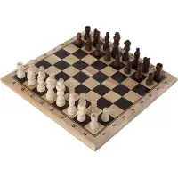 Longfield Games Jeu d'échecs complet 29x29 cm