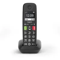 Gigaset Téléphone E290R-Bnl Noir