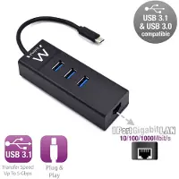 Ewent Hub Ew1141 Usb-c 3.1 4 Ports