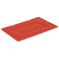 HorecaTraders Couvercle de caisse à viande en plastique | 60 cm x 40 cm x 2 cm | 6 couleurs