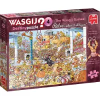 Jumbo Wasgij Destiny Retro 4 Les jeux Wasgij Puzzle de 1 000 pièces