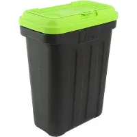 Maelson Récipient alimentaire animaux de compagnie 15 kg Noir et vert