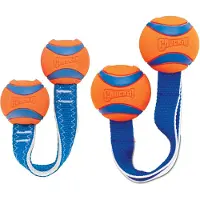Chuckit! Chuckit Ultra Duo Tug Jouet avec balles et corde - Taille M