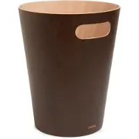 Umbra 082780-213 poubelle 7,5 L Rond Bois Espresso