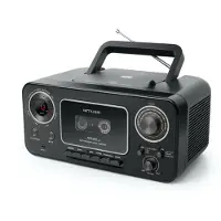 Muse Radio FM avec lecteur CD et cassette - M-182 RDC - Noir