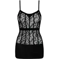 Obsessive D605 Robe Sexy Noir S/M/L