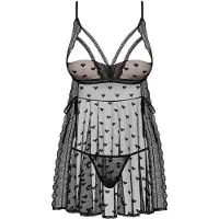 Obsessive Heartia Nuisette Noir S/M