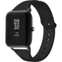 IMoshion Bracelet silicone Amazfit GTS / BIP - Noir