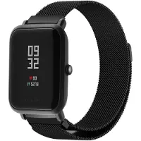 IMoshion Milanais Watch bracelet pour l'Amazfit GTS / BIP - Noir