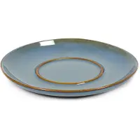 Serax Terres de Rêves Soucoupe pour Tasse à Espresso Smoky Blue|Rust