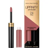 Max Factor Lipfinity Lip Colour rouge à lèvres longue tenue avec baume teinte 350 Essential Brown 4,2 g