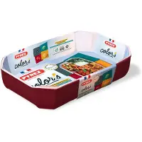 Pyrex Saladier rouge (33 x 22 cm)