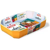 Pyrex Plat à Four Pyrex Colors Jaune Blanc 3,2 L
