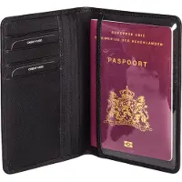 Burkely Antique Avery Étui pour passeport RFID en cuir 10 cm
