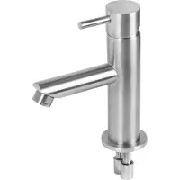 Differnz Robinet de Lavabo Mixte Chrome Mat