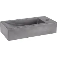 Differnz Doni †“ Fontein beton donkergrijs †“ 36 x 16 x 8 cm (38.251.30) (160 mm, 360 mm)