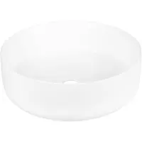 Differnz Lavabo pour comptoir Mira céramique sanitaire blanc 36,5 x 36,5 38.010.53