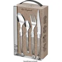 Lou Laguiole 24 pcs. service de couverts Tradition Taupe