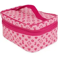 Janod Jouet Beautycase - trousse de maquillage rose avec accessoires