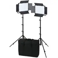 Nanlite 600-CSA bi-color dual kit (Avec étui et support de lumière)
