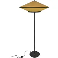 Forestier Cymbal Lampe de Sol Oro