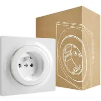 Fibaro Prise de courant Walli N, type E, blanche