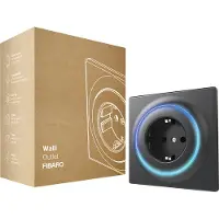 Fibaro FGWOF-011-8 Walli Outlet type F FGWOF-011-8 schwarz