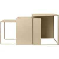 Ferm Living Cluster Tables - Lot de 3 Cashmere