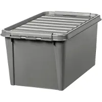 Smartstore 3476708 Boîte de rangement RECYCLED 46 L, anthracite
